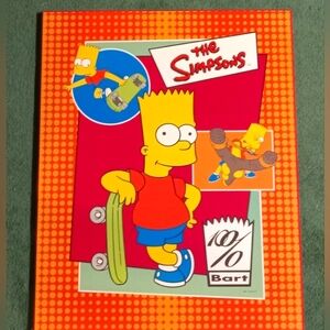 Bart Simpson Vintage Wall Poster